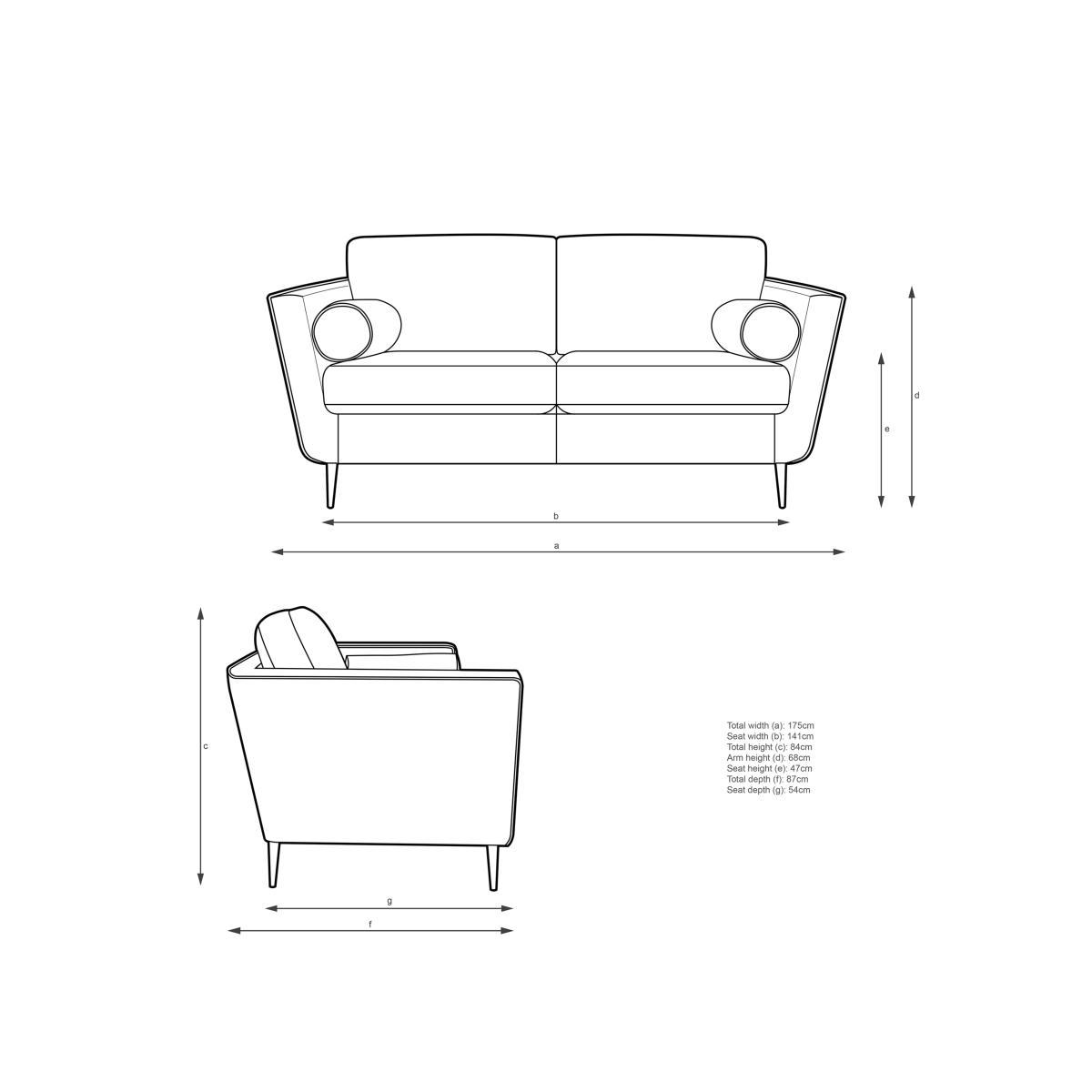 John Lewis & Partners Rise Medium 2 Seater Sofa, Metal Leg – image 7