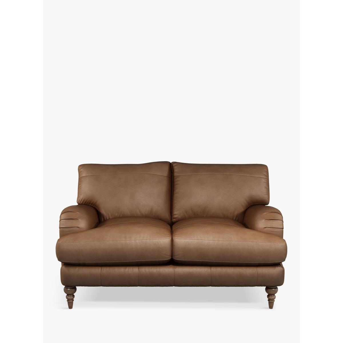 John Lewis & Partners Otley Small 2 Seater Leather Sofa, Dark Leg – image 4