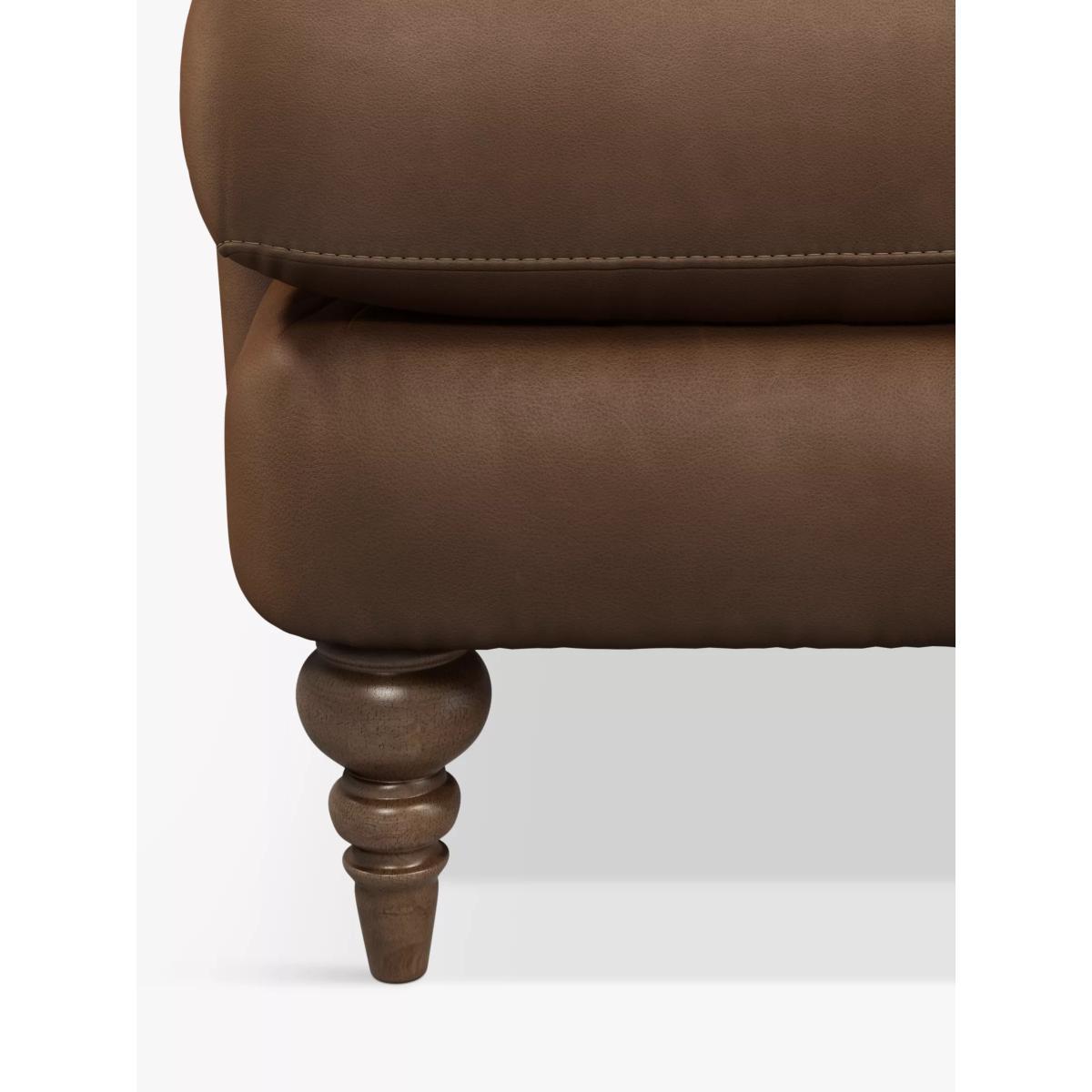 John Lewis & Partners Otley Small 2 Seater Leather Sofa, Dark Leg – image 6
