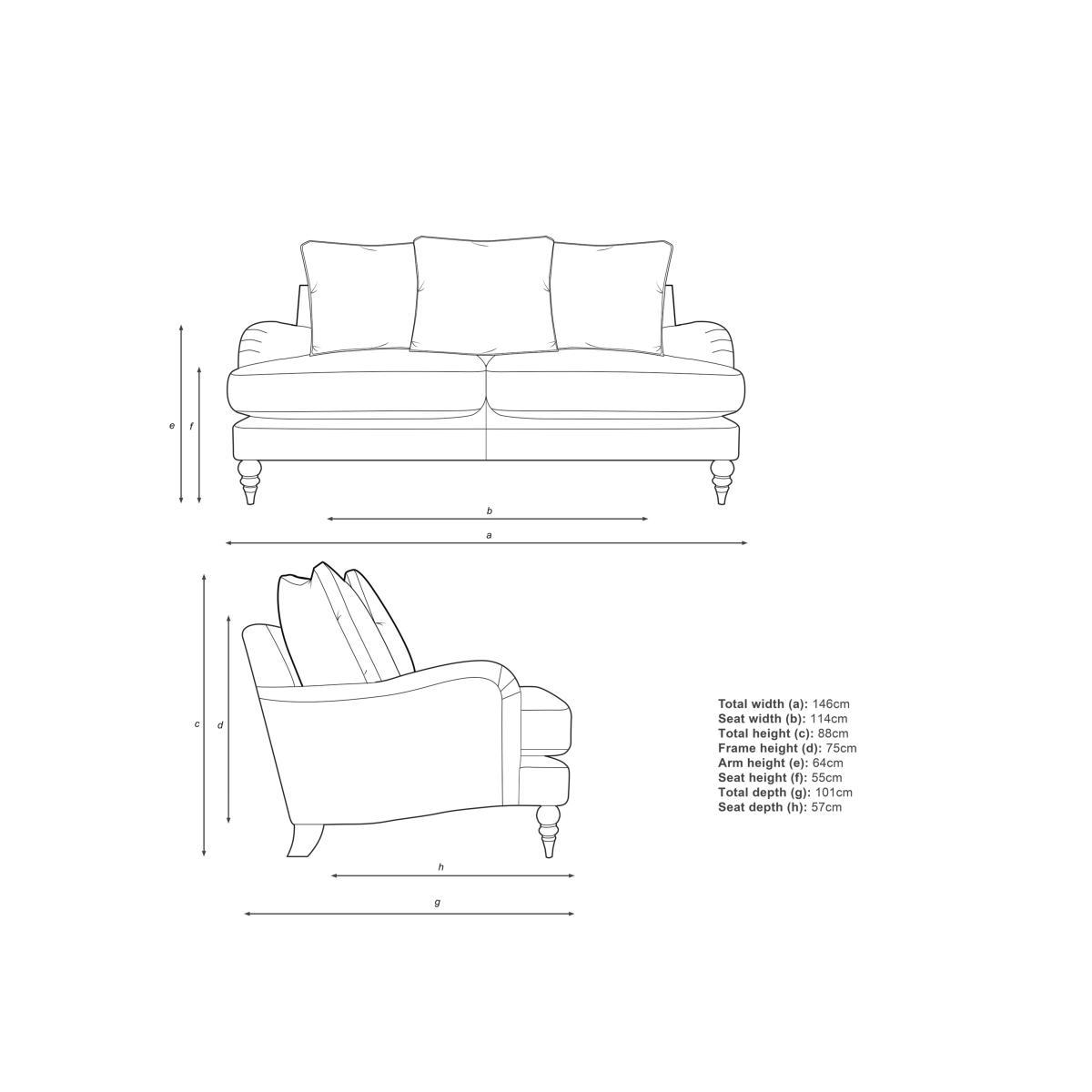 John Lewis & Partners Otley Pillow Back Small 2 Seater Sofa – image 7