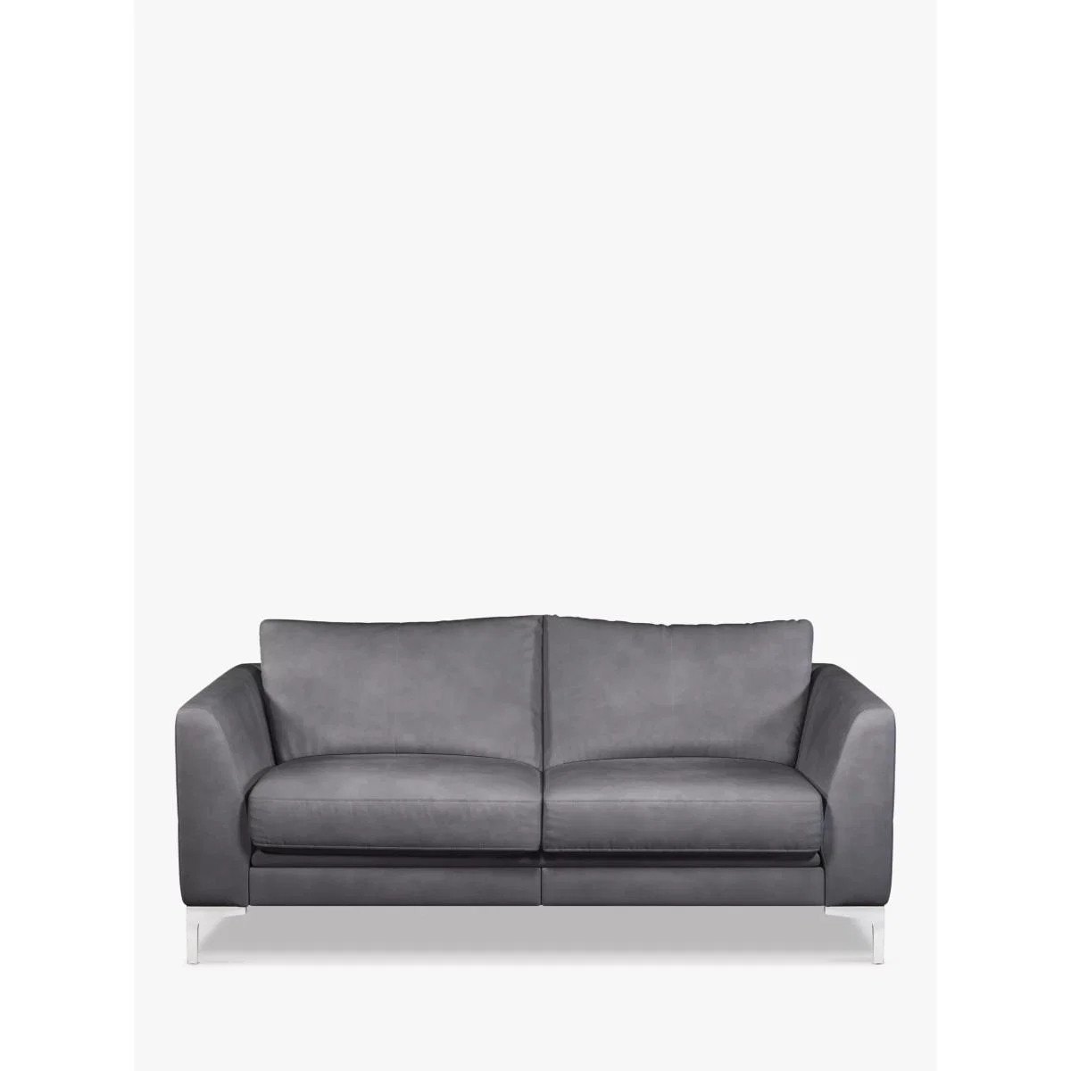 John Lewis & Partners Belgrave Motion Medium 2 Seater Leather Sofa with Footrest Mechanism, Metal Leg – image 4