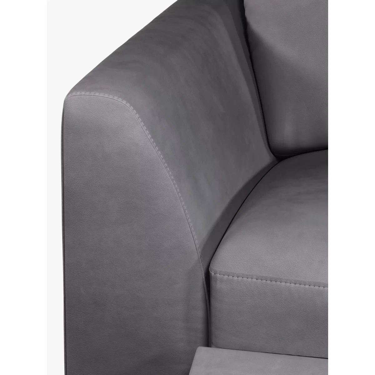 John Lewis & Partners Belgrave Motion Medium 2 Seater Leather Sofa with Footrest Mechanism, Metal Leg – image 6