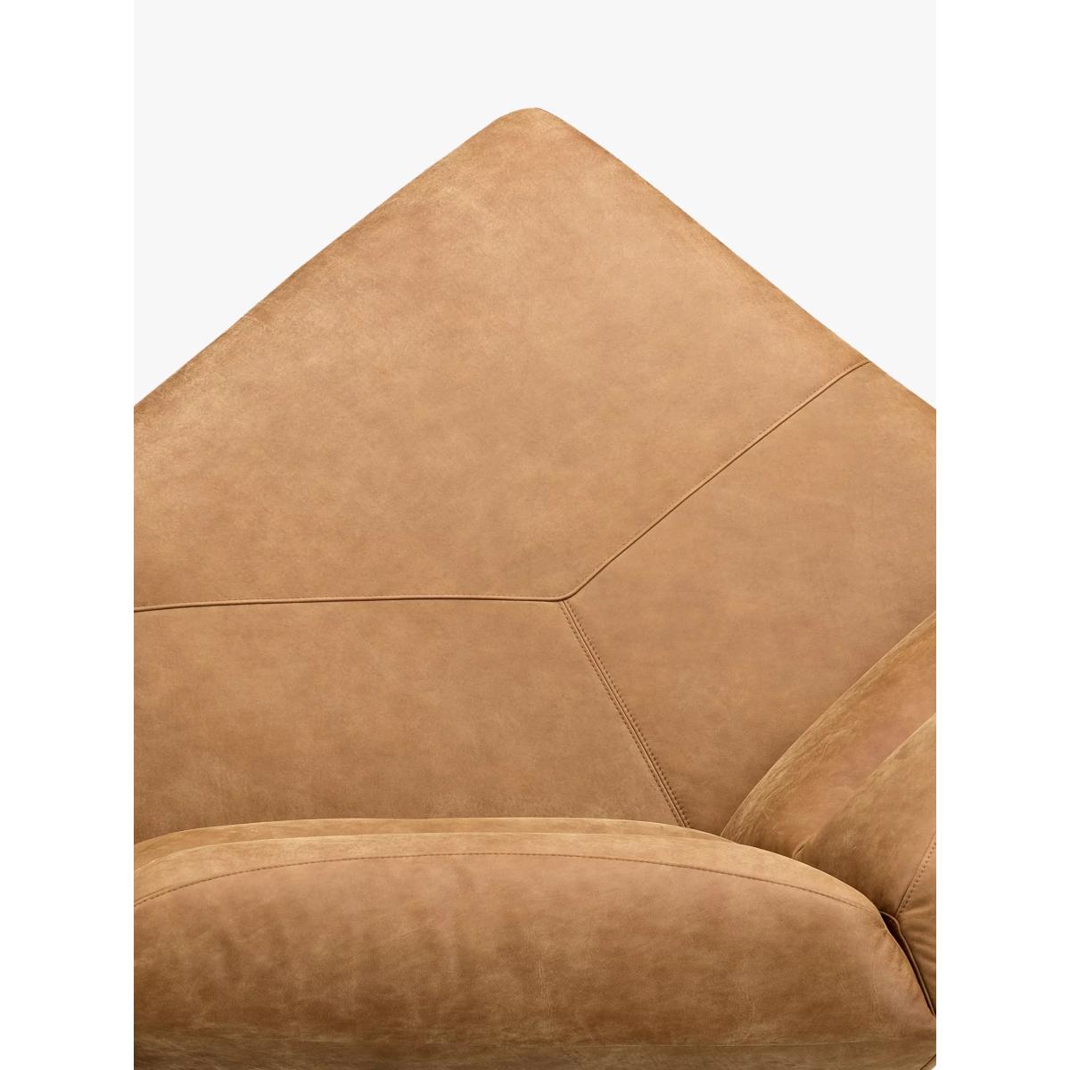At the Helm Hudson Motion LHF 4 Seater Leather Corner Sofa – image 4