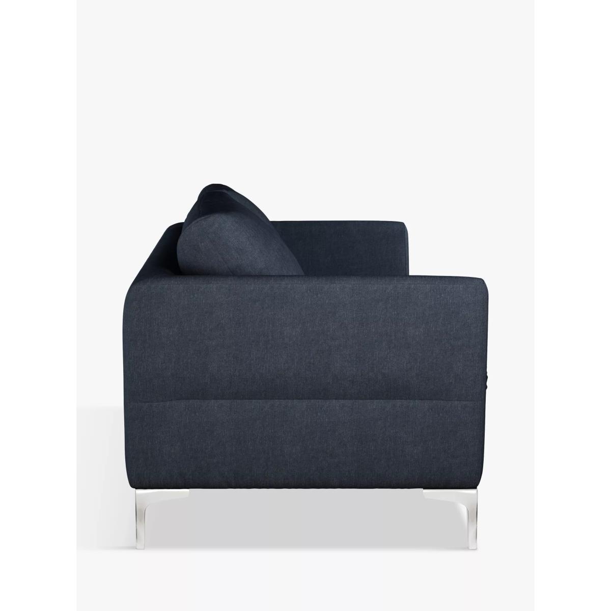 John Lewis & Partners Belgrave Medium 2 Seater Sofa, Metal Leg, Erin Midnight – image 2