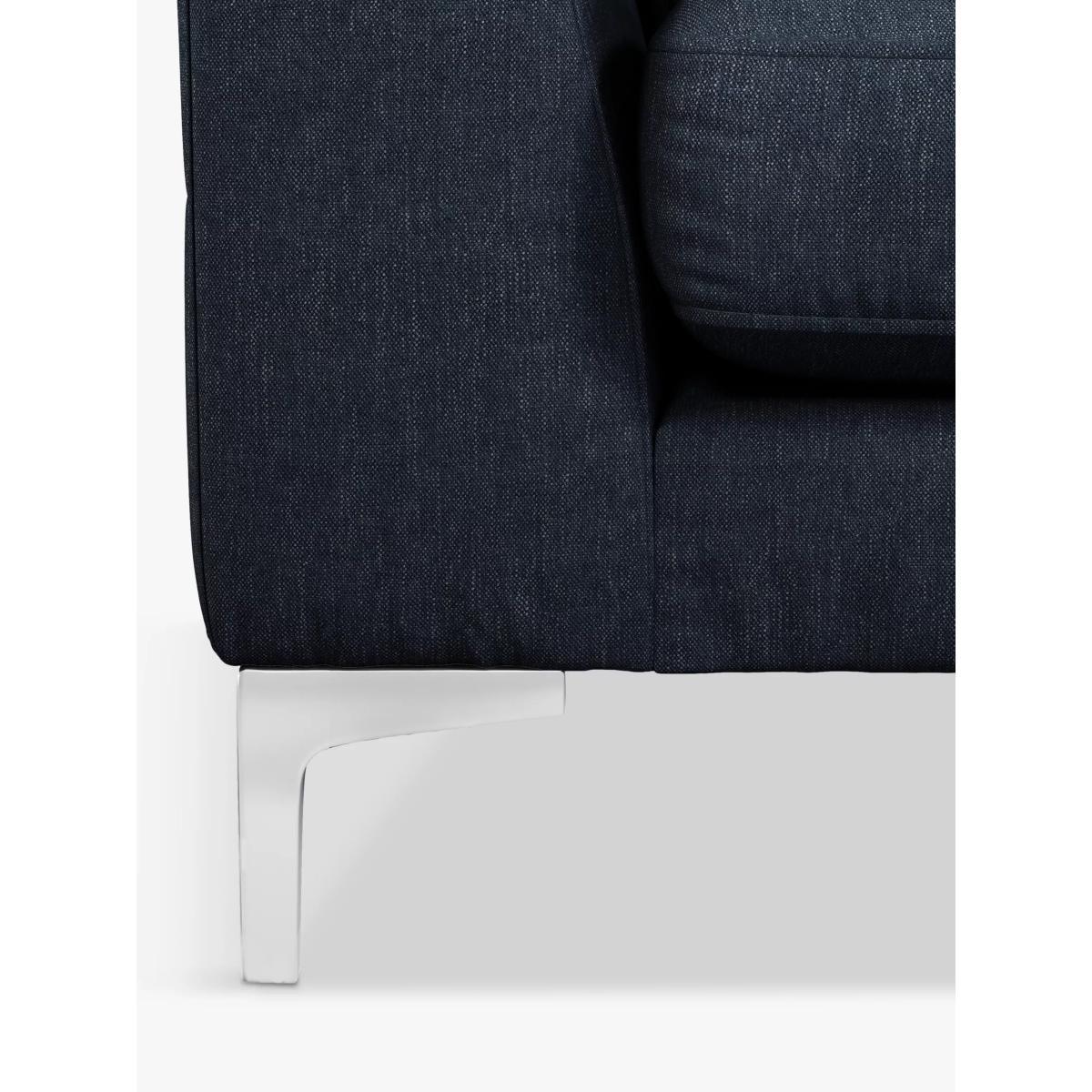 John Lewis & Partners Belgrave Medium 2 Seater Sofa, Metal Leg, Erin Midnight – image 5