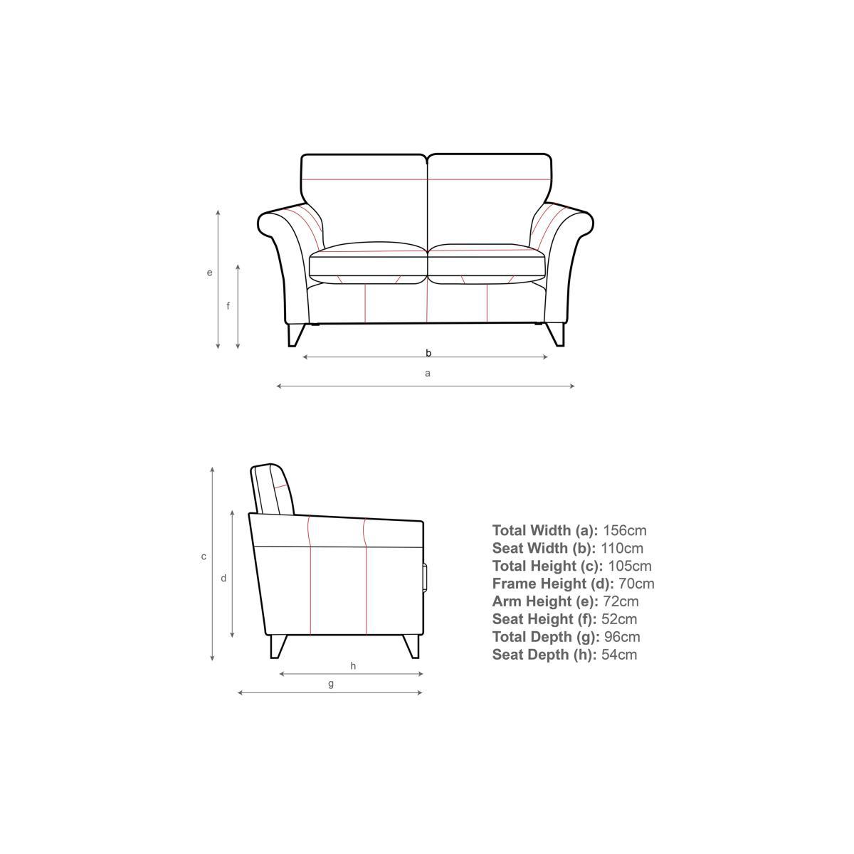 John Lewis & Partners Charlotte High Back Small 2 Seater Sofa – image 5