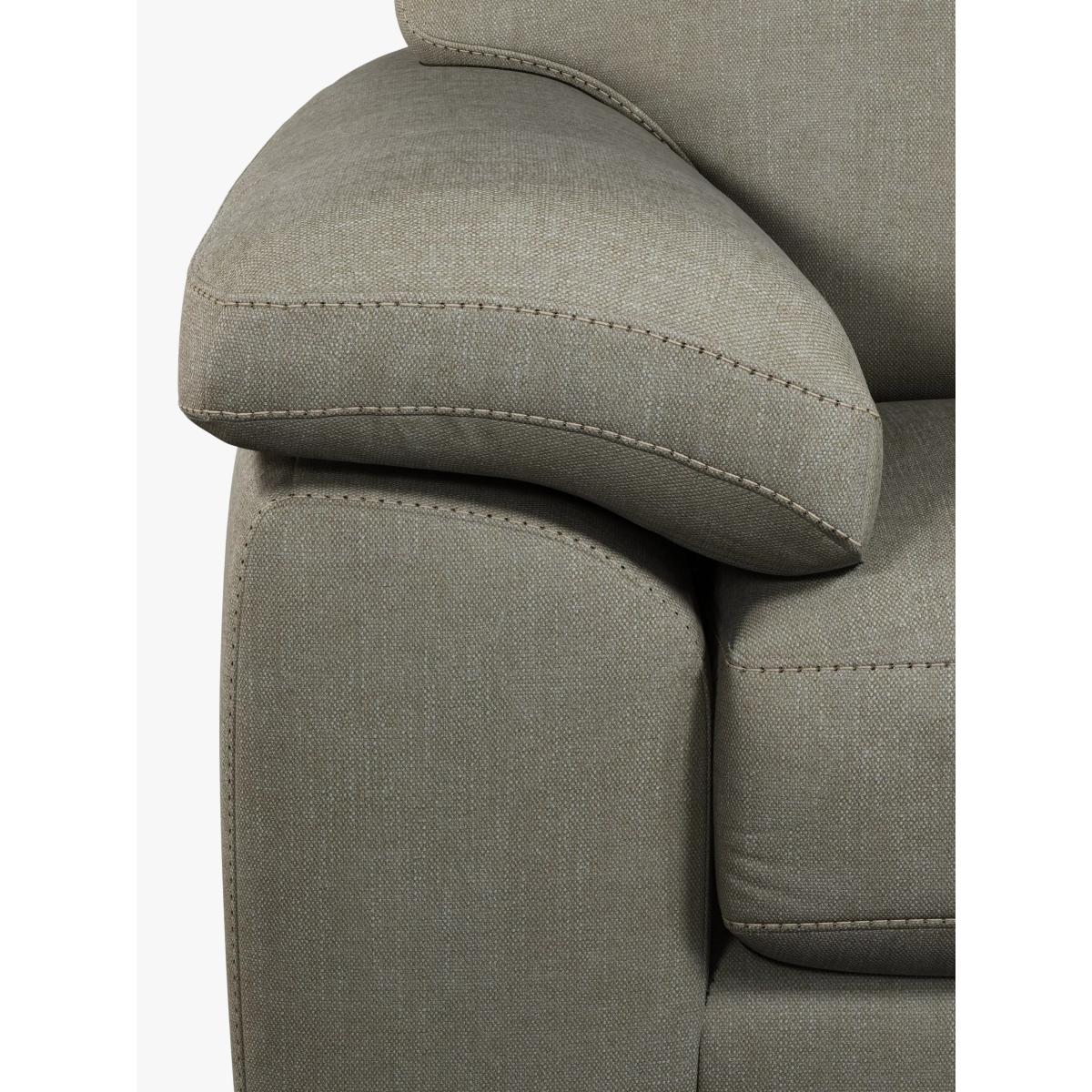 John Lewis Camden Medium 2 Seater Sofa Bed, Light Leg, Soft Touch Chenille Grey – image 2