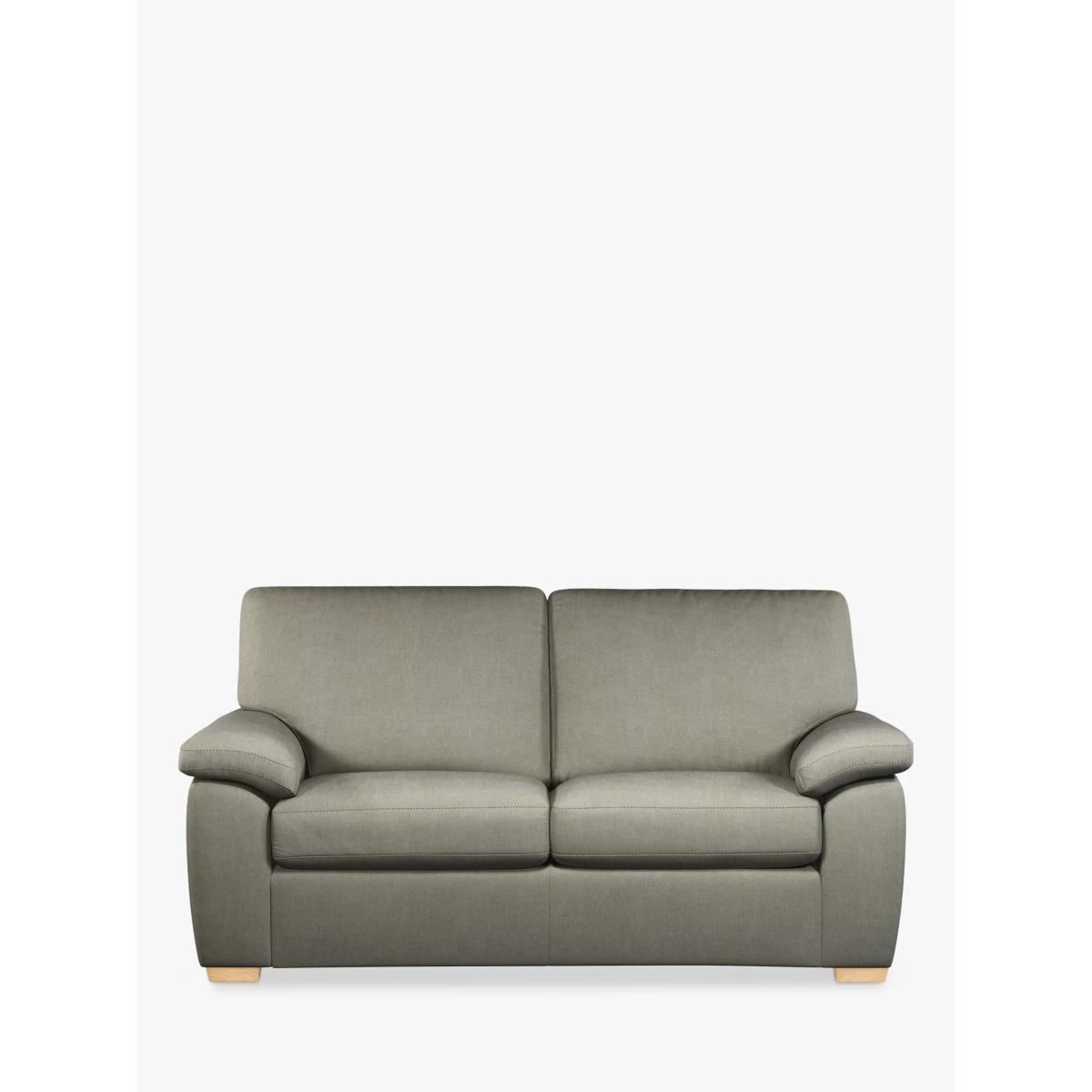 John Lewis Camden Medium 2 Seater Sofa Bed, Light Leg, Soft Touch Chenille Grey – image 6