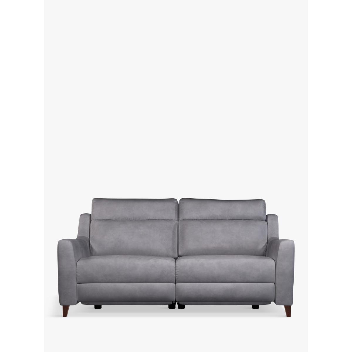 John Lewis & Partners Elevate Large 2 Seater Power Recliner Leather Sofa, Dark Leg – image 4