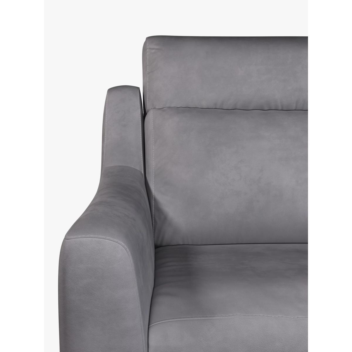 John Lewis & Partners Elevate Large 2 Seater Power Recliner Leather Sofa, Dark Leg – image 6
