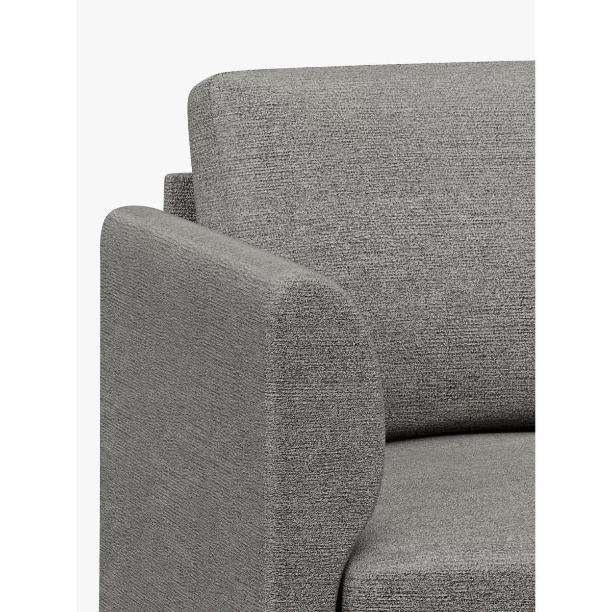 Hutch Rise Curve Arm Large 3 Seater Sofa, Light Leg – image 2