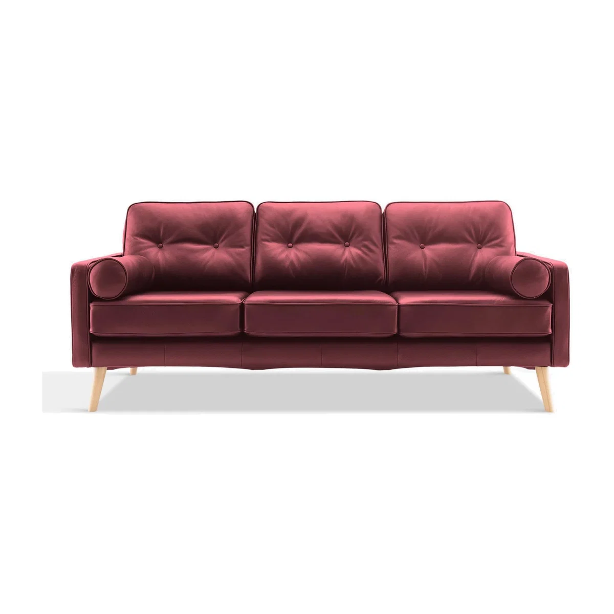 G Plan Vintage The Sixty Five Large 3 Seater Leather Sofa