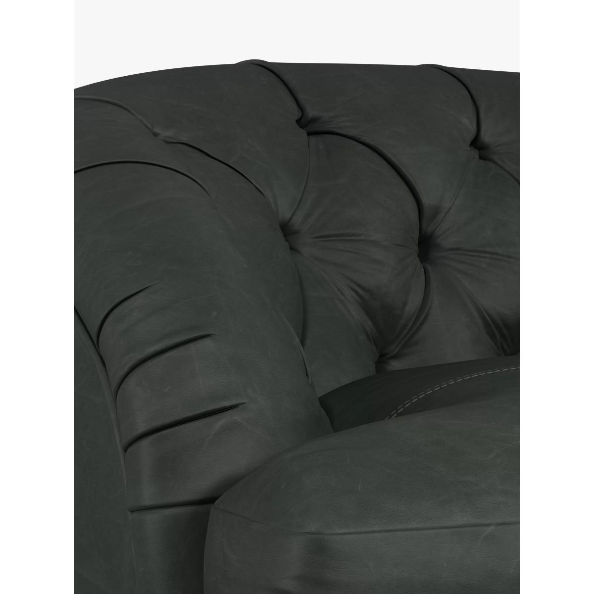 John Lewis + Swoon Radley Chaise End Leather Sofa – image 2