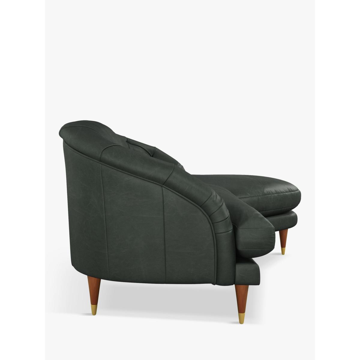 John Lewis + Swoon Radley Chaise End Leather Sofa – image 3