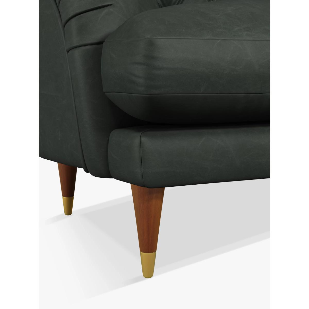 John Lewis + Swoon Radley Chaise End Leather Sofa – image 6
