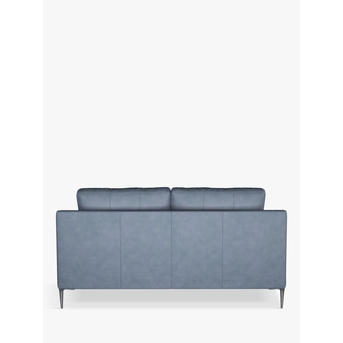 John Lewis & Partners Draper Motion Medium 2 Seater Leather Sofa with Footrest Mechanism, Metal Leg – image 3