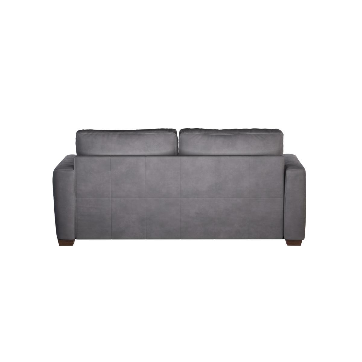 John Lewis & Partners Oliver Large 3 Seater Leather Sofa, Dark Leg – image 3