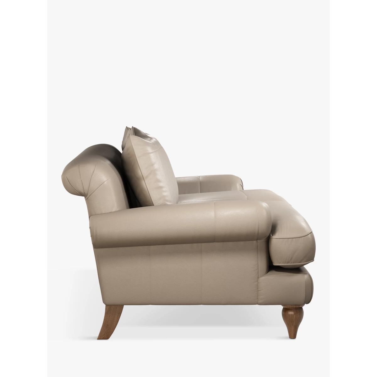 Croft Collection Findon Grand 4 Seater Leather Sofa, Dark Leg – image 2