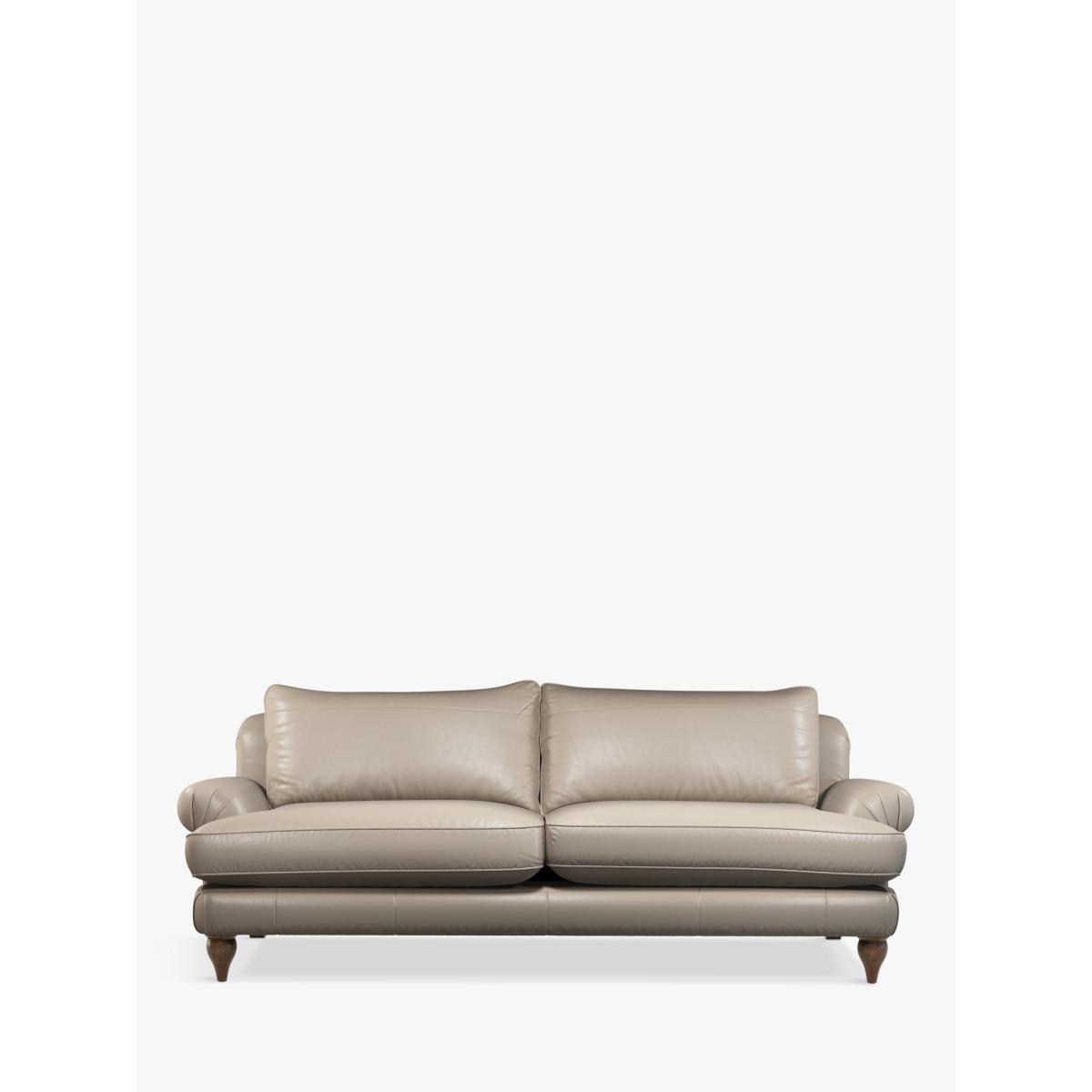 Croft Collection Findon Grand 4 Seater Leather Sofa, Dark Leg – image 4