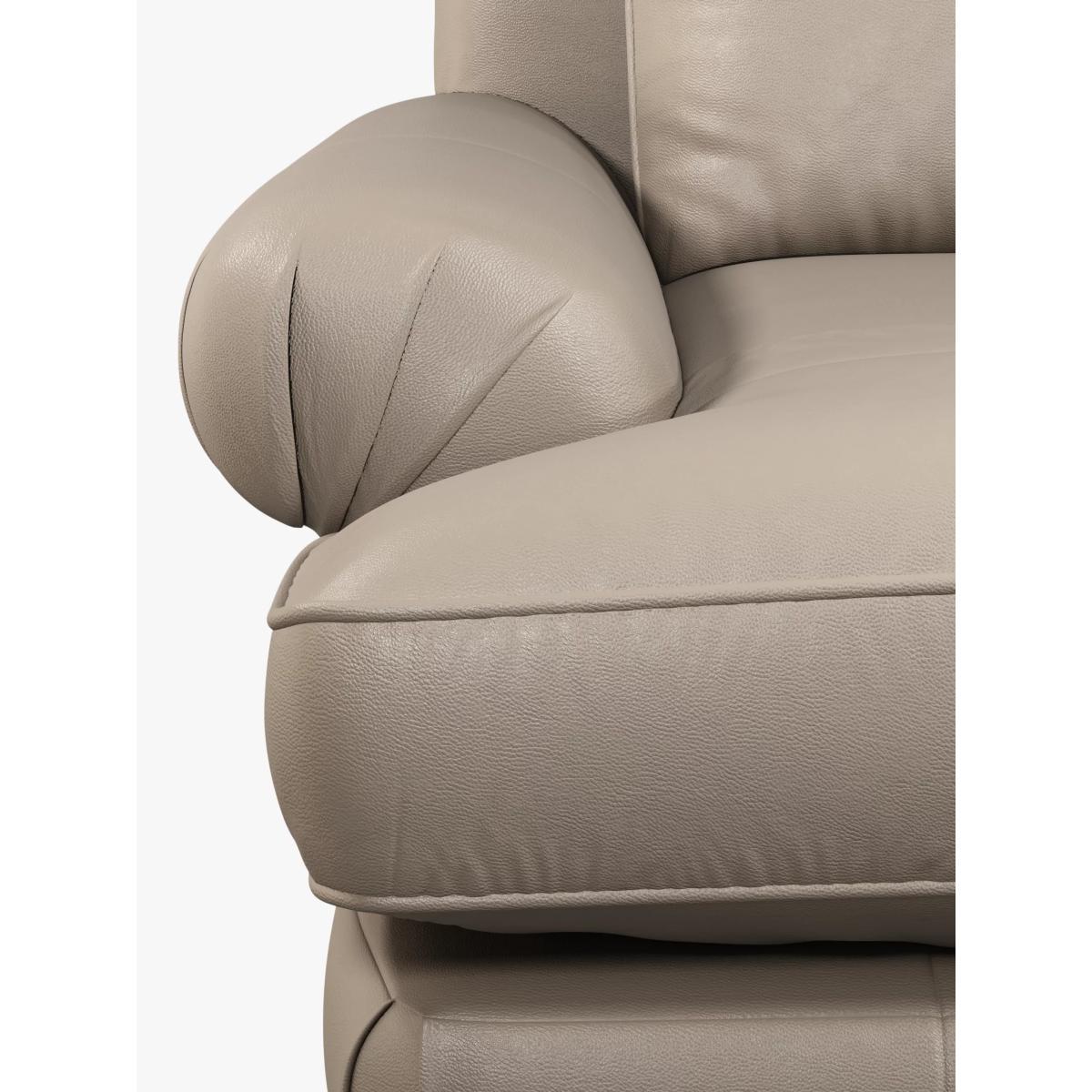 Croft Collection Findon Grand 4 Seater Leather Sofa, Dark Leg – image 5