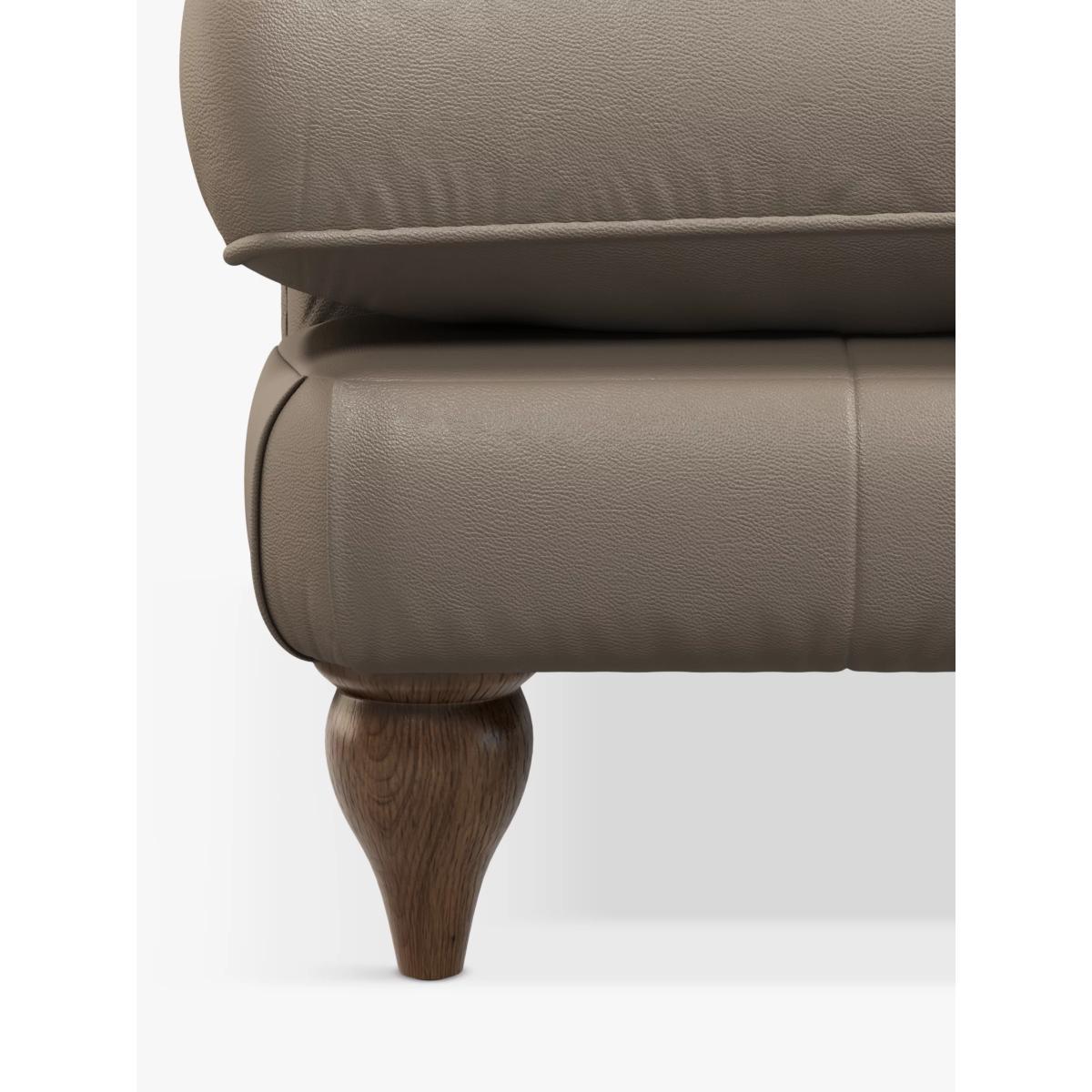 Croft Collection Findon Grand 4 Seater Leather Sofa, Dark Leg – image 6