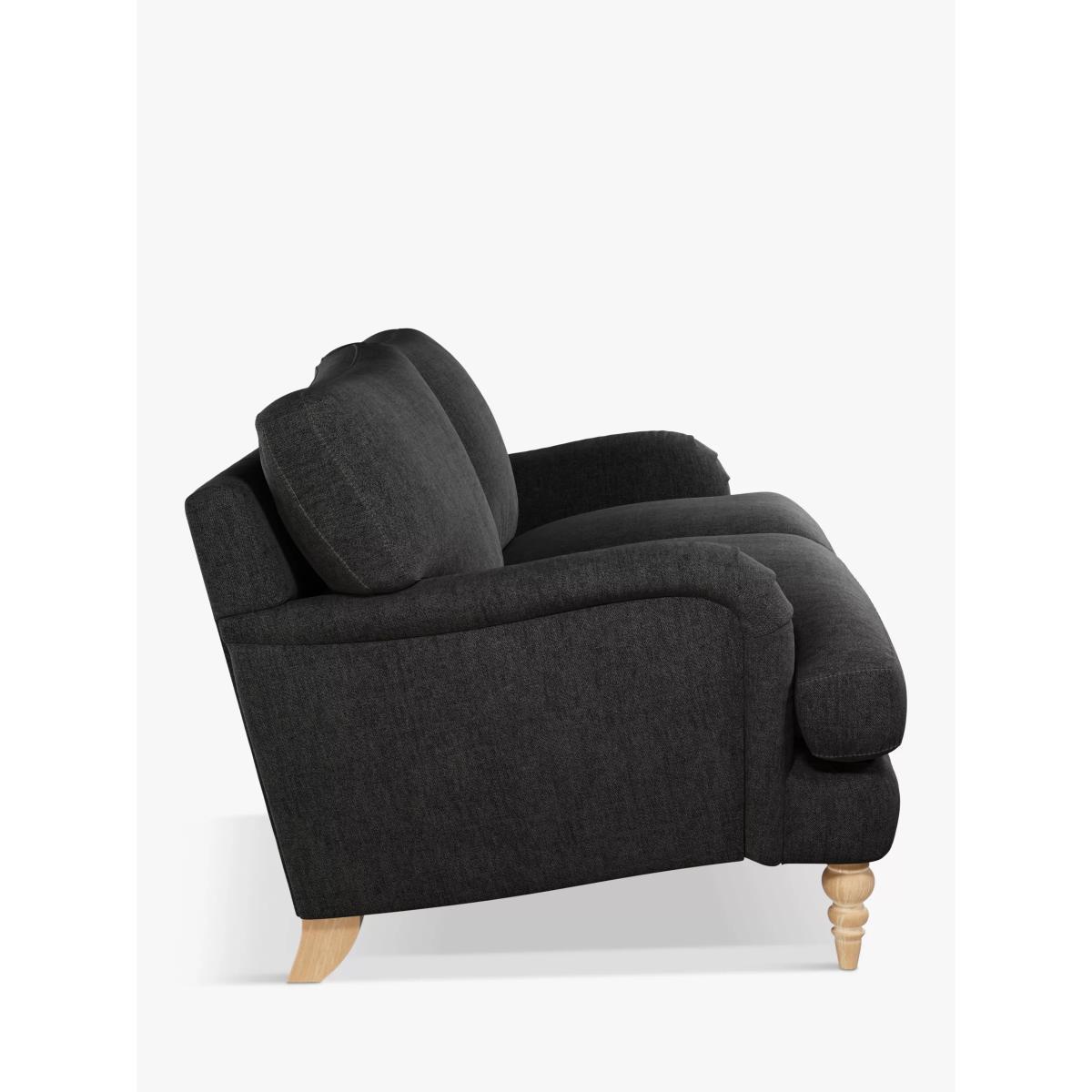 John Lewis & Partners Otley Medium 2 Seater Sofa, Light Limed Oak Leg, Opal Charcoal – image 2