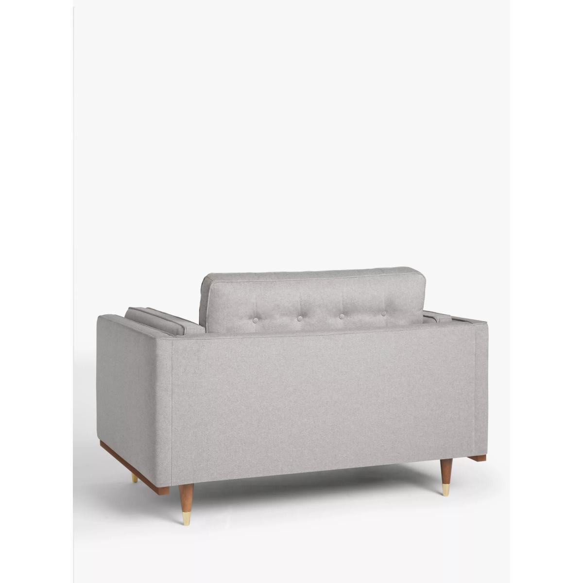 John Lewis & Partners + Swoon Lyon Loveseat, Grey Cotton – image 4
