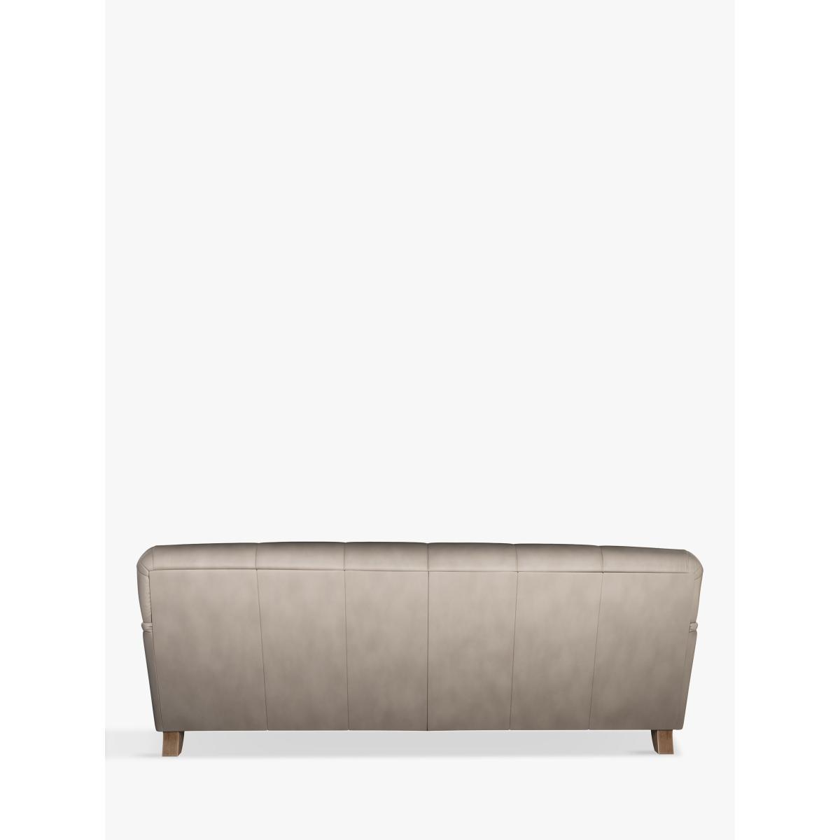 John Lewis & Partners Harrogate High Back Grand 4 Seater Leather Sofa, Dark Leg – image 3