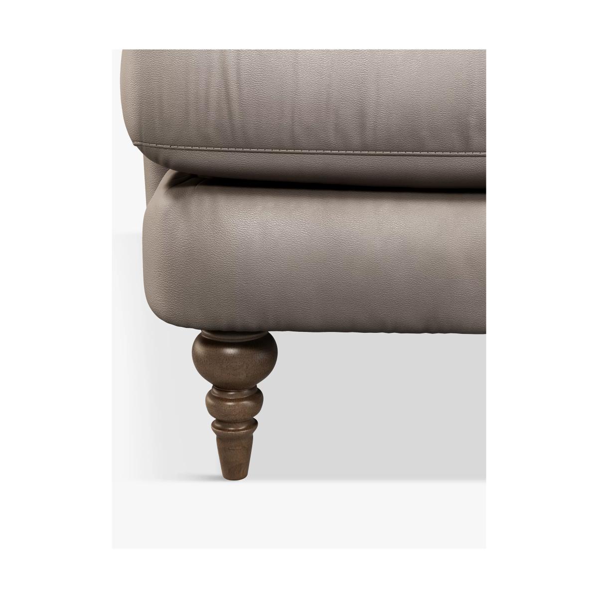 John Lewis & Partners Harrogate High Back Grand 4 Seater Leather Sofa, Dark Leg – image 5
