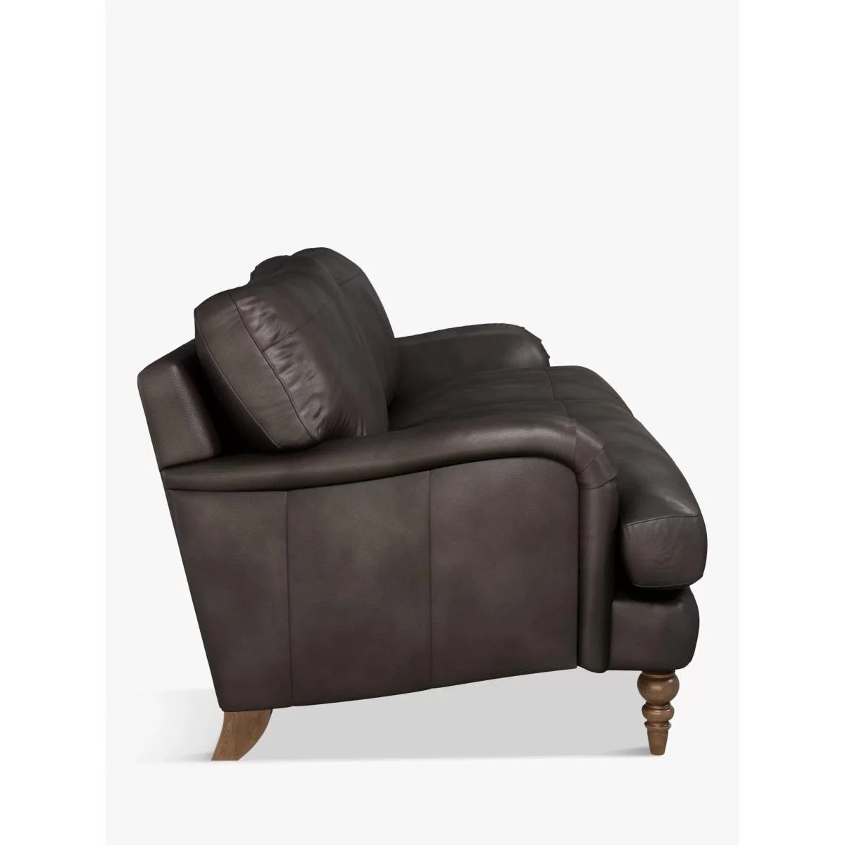 John Lewis & Partners Otley Grand 4 Seater Leather Sofa, Dark Leg – image 2