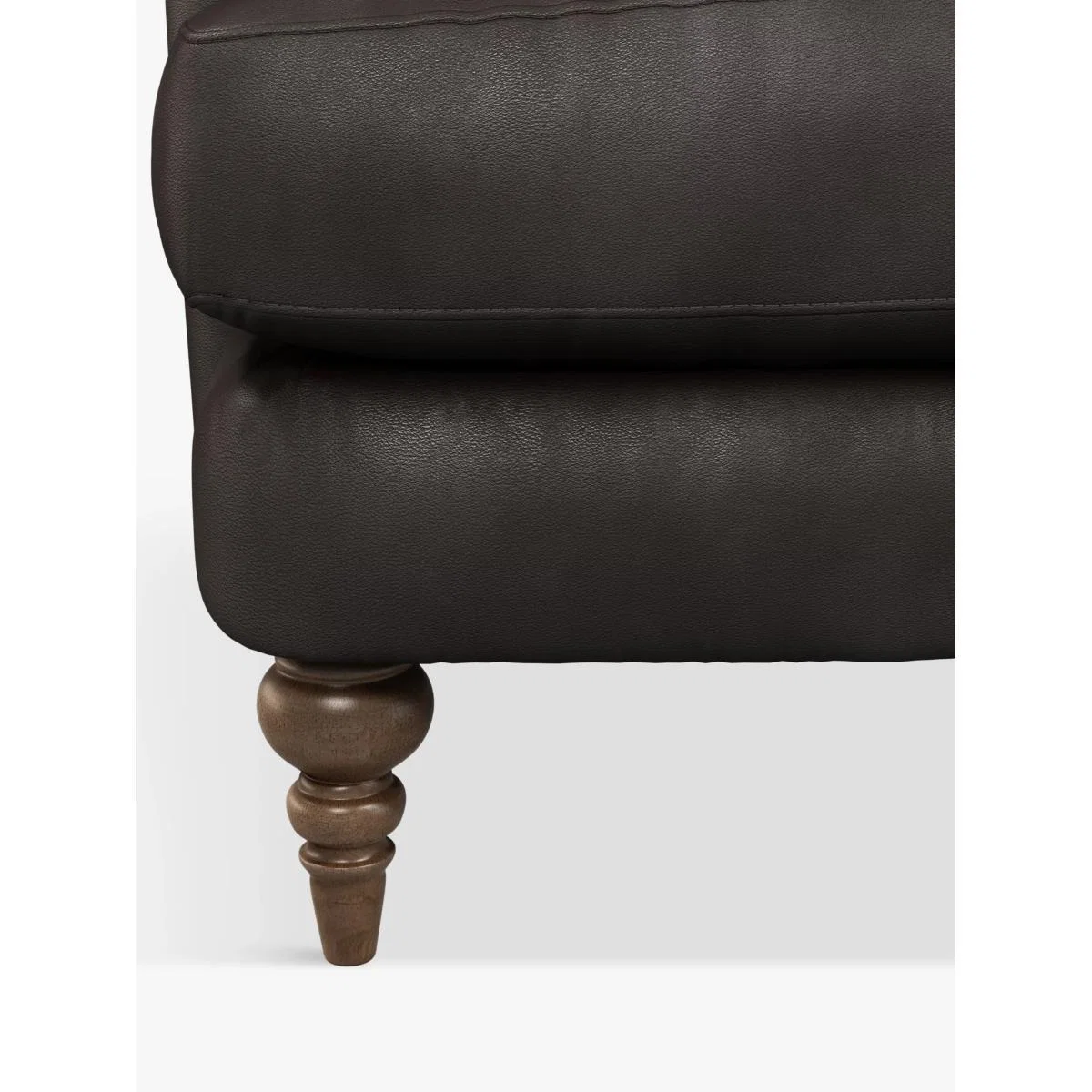 John Lewis & Partners Otley Grand 4 Seater Leather Sofa, Dark Leg – image 5