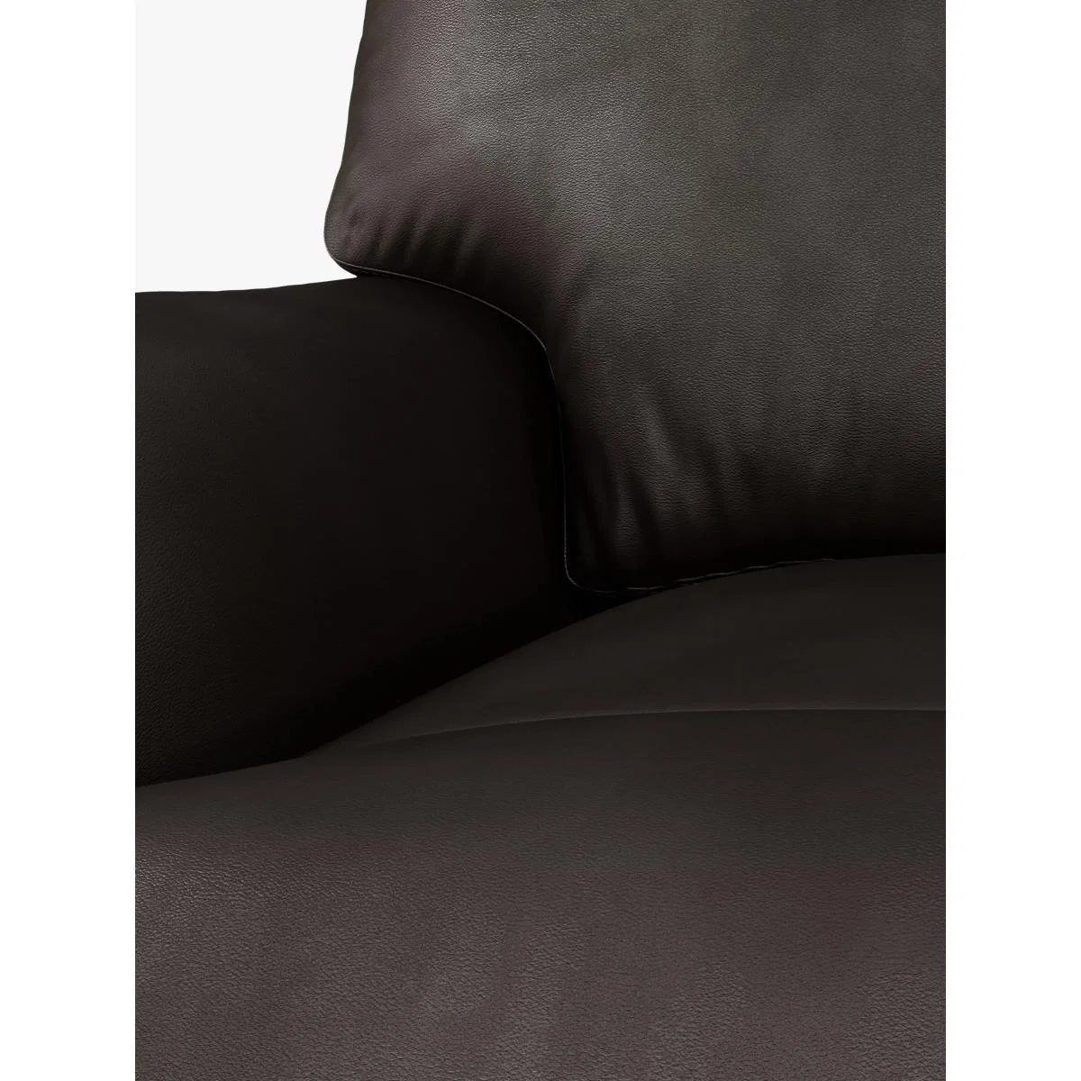 John Lewis & Partners Otley Grand 4 Seater Leather Sofa, Dark Leg – image 6