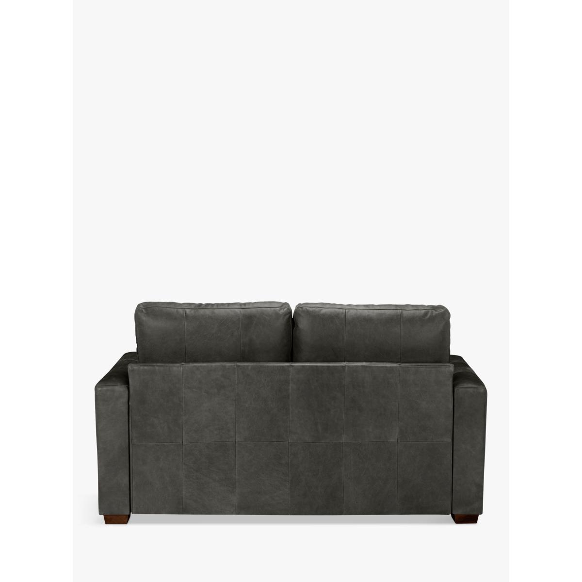 John Lewis & Partners Oliver Small 2 Seater Leather Sofa, Dark Leg – image 5