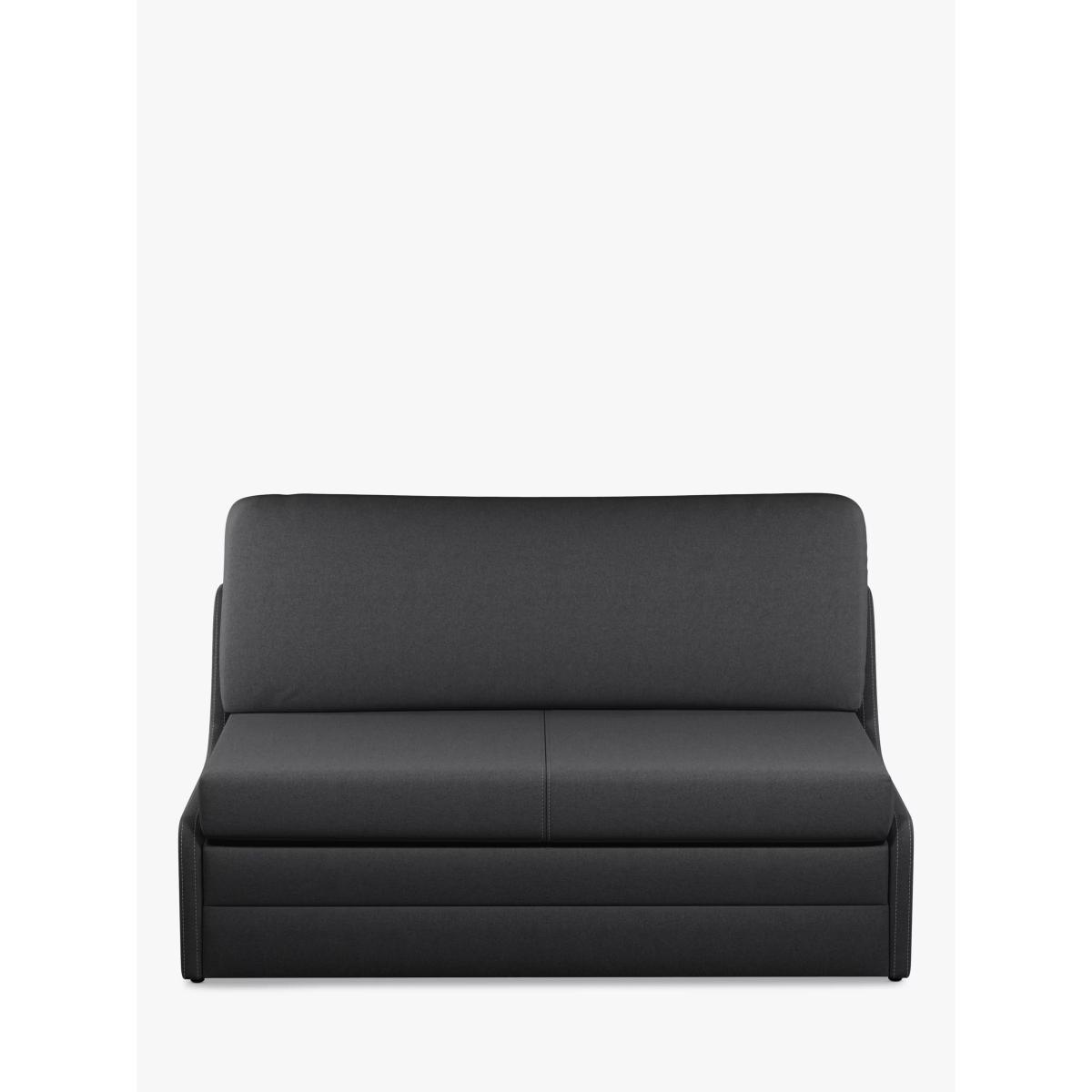 John Lewis ANYDAY Kip Armless Medium 2 Seater Sofa Bed, Dark Grey Weave – image 5