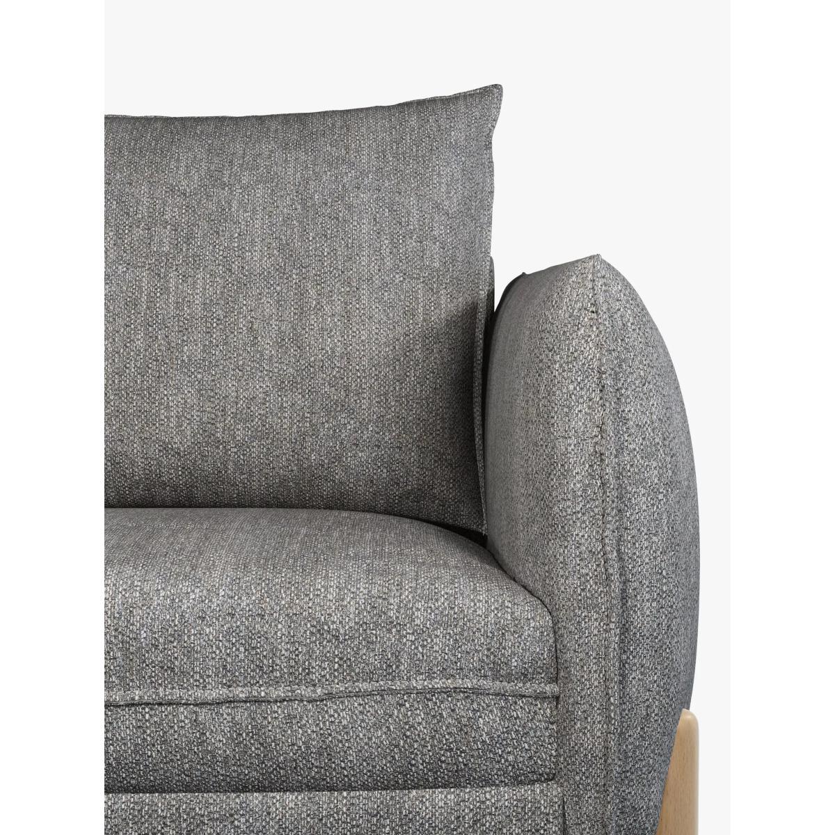 John Lewis & Partners Pillow Large 3 Seater Sofa, Light Leg – image 4