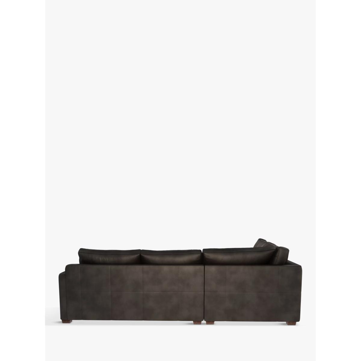John Lewis & Partners Tortona LHF Chaise End Leather Sofa, Dark Leg – image 4