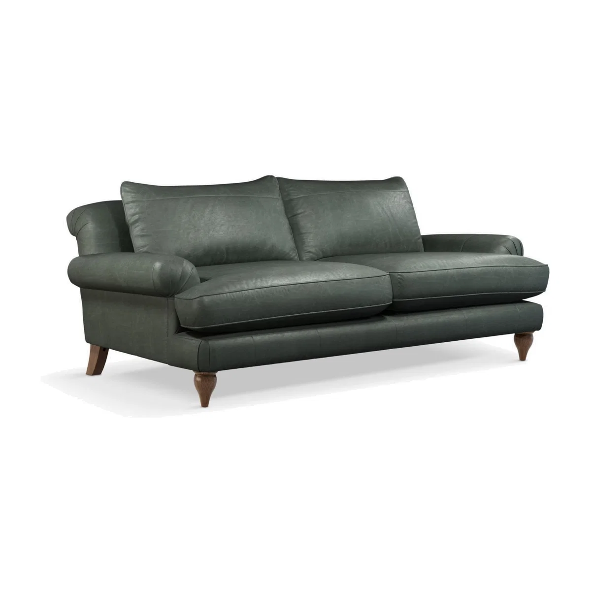 Croft Collection Findon Grand 4 Seater Leather Sofa, Dark Leg – image 1