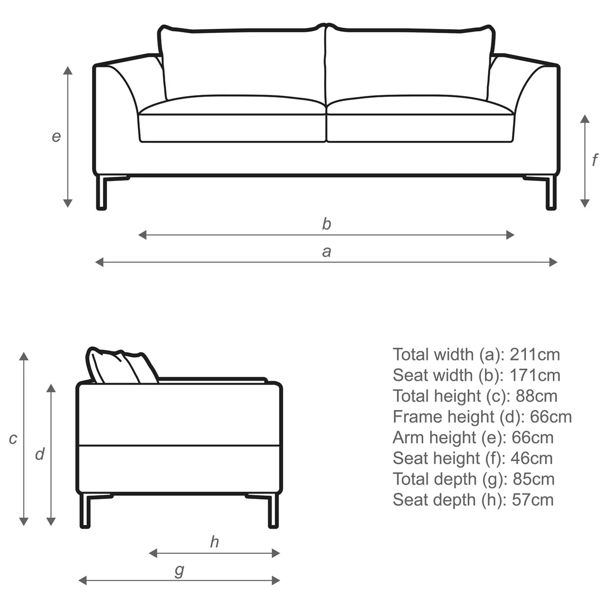 John Lewis & Partners Belgrave Grand 4 Seater Sofa, Metal Leg – image 8