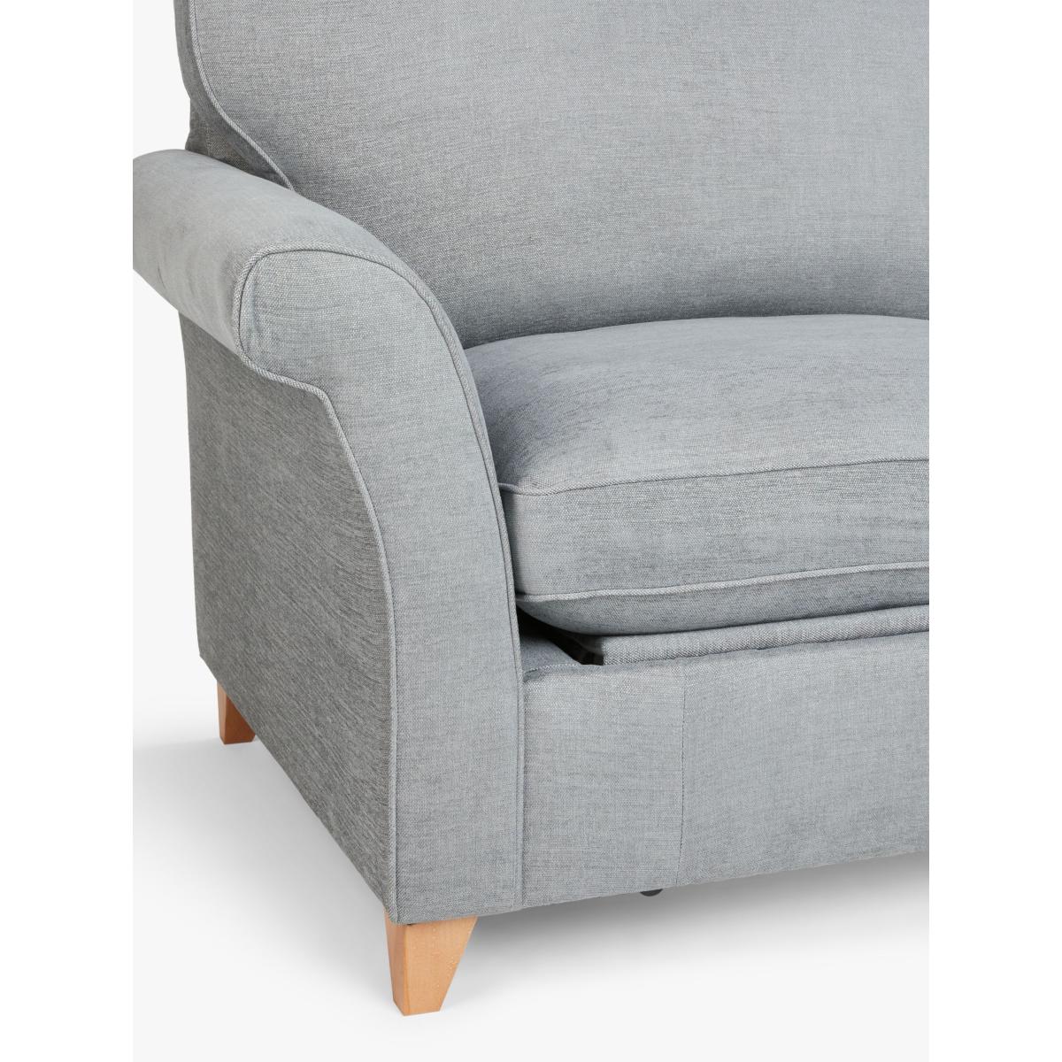 John Lewis Charlotte Grand 4 Seater Sofa Bed, Light Leg – image 4