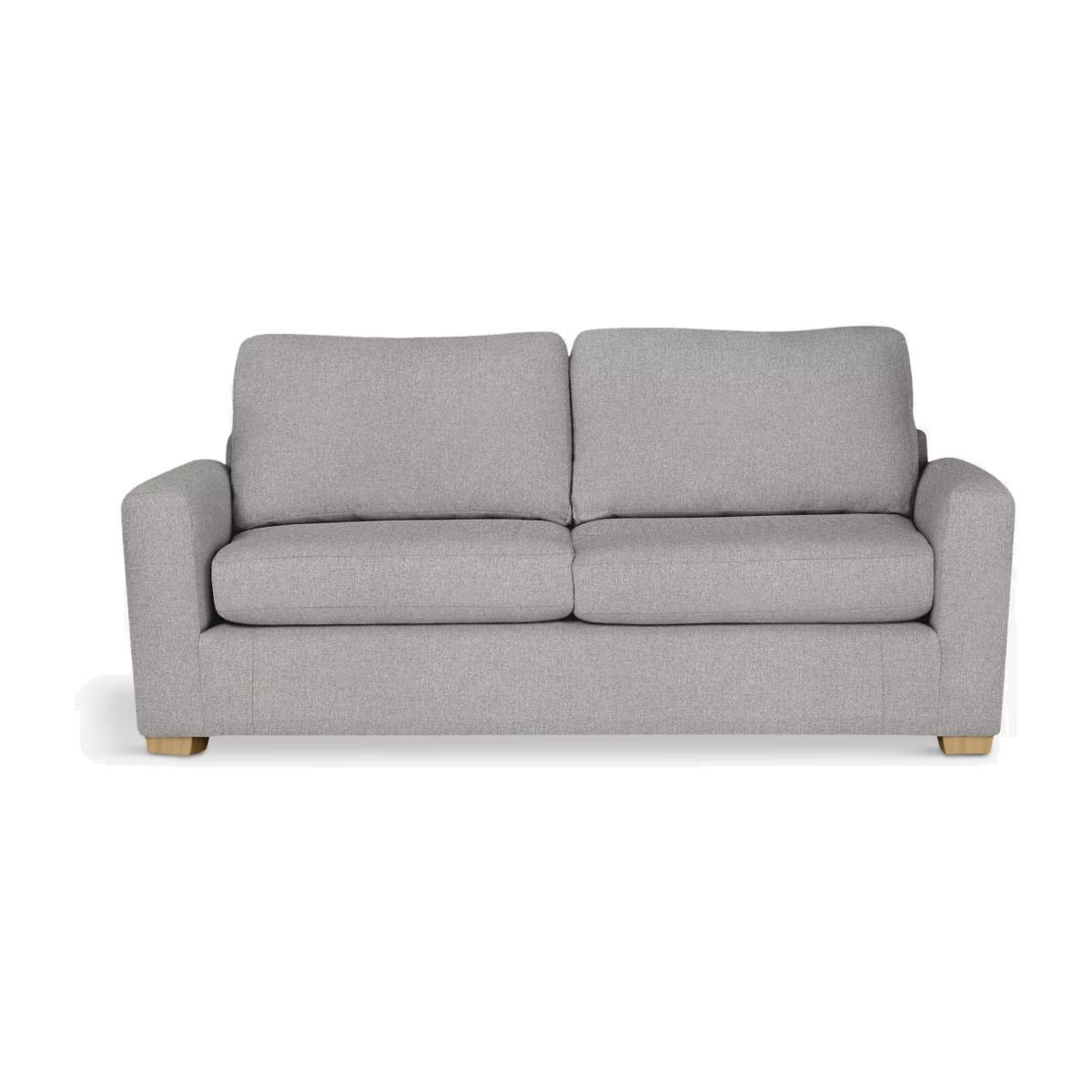 John Lewis & Partners Oliver Large 3 Seater Sofa, Light Leg, Aquaclean Matilda Steel – image 1