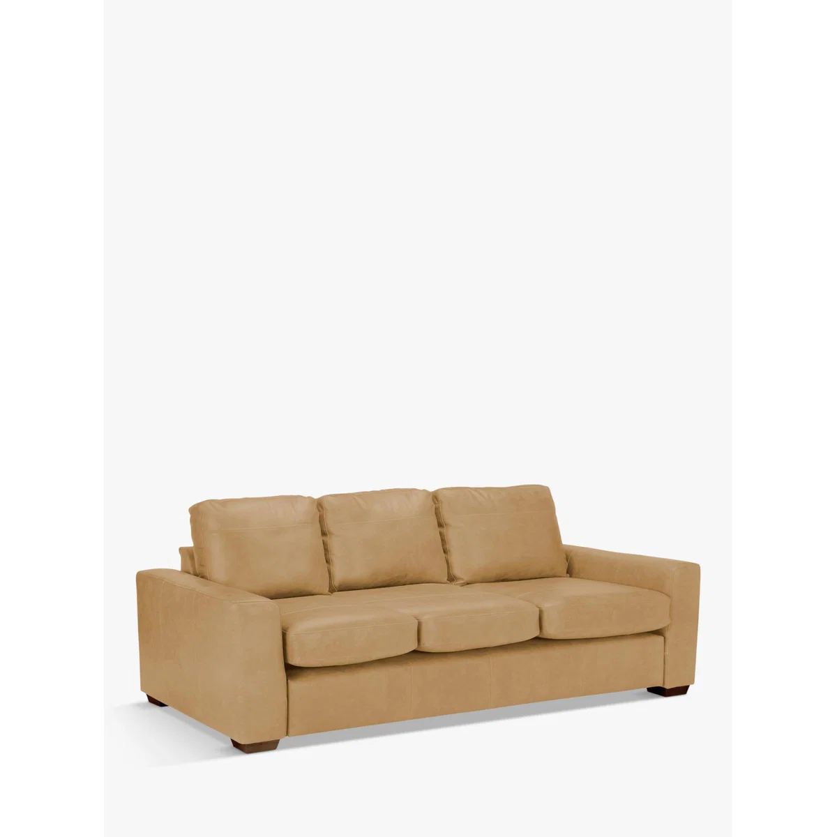 John Lewis & Partners Oliver Grand 4 Seater Leather Sofa, Dark Leg – image 3
