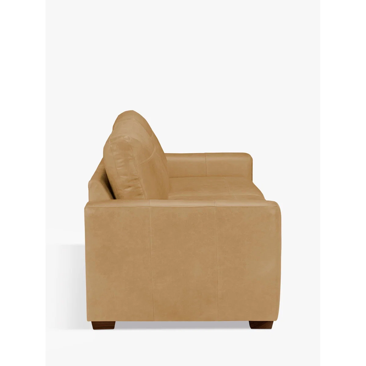 John Lewis & Partners Oliver Grand 4 Seater Leather Sofa, Dark Leg – image 4
