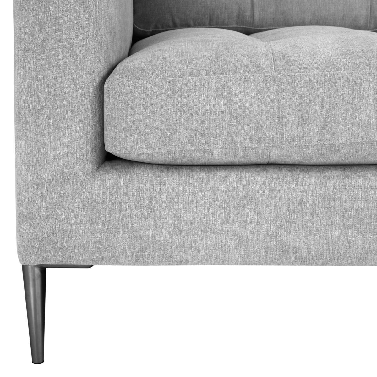 John Lewis & Partners Draper Medium 2 Seater Sofa, Metal Legs – image 7
