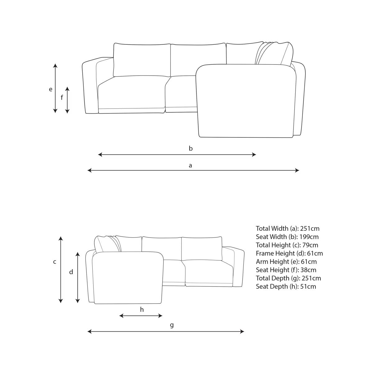 John Lewis Bundle Bold 5 Seater Corner Sofa – image 2