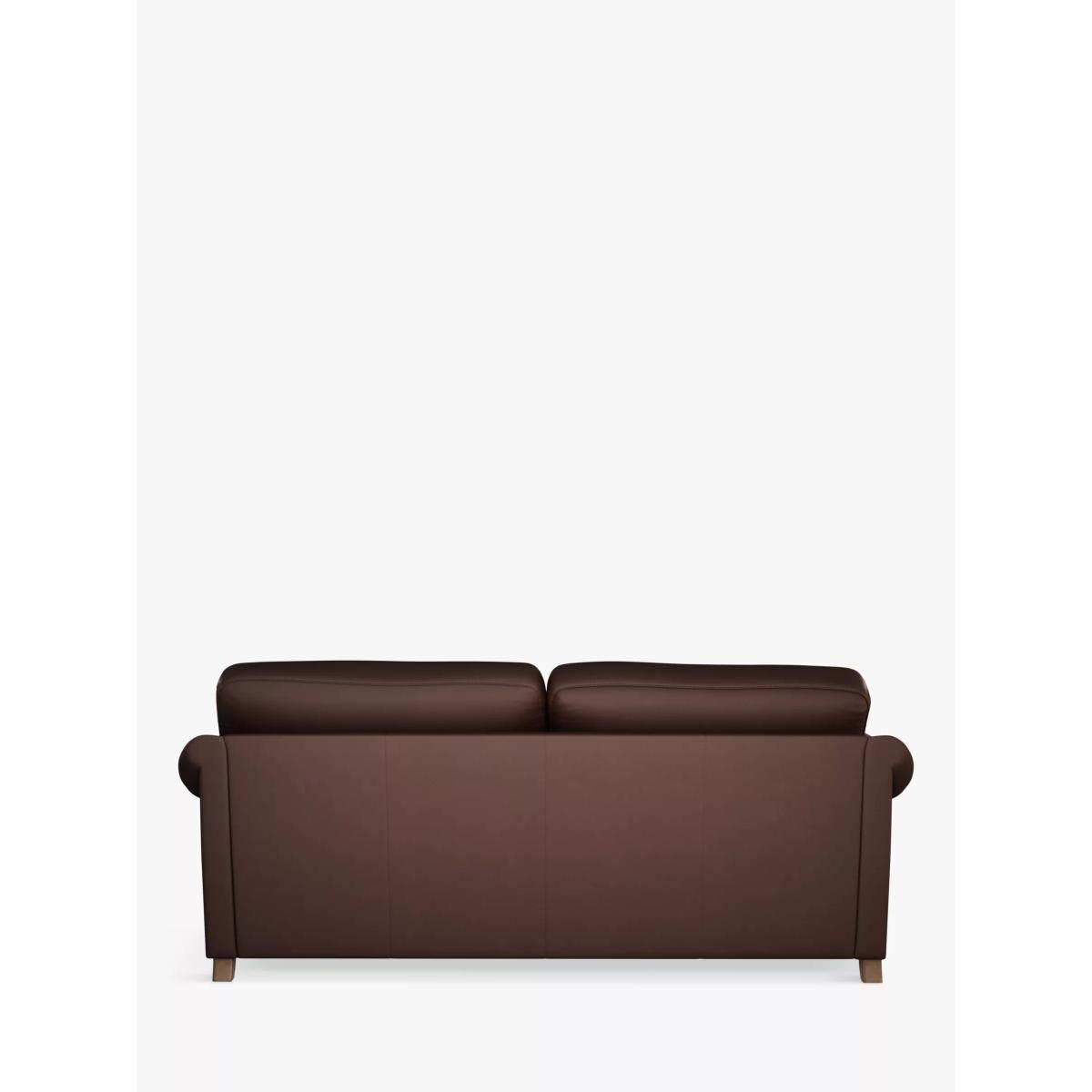 John Lewis & Partners Camber Grand 4 Seater Leather Sofa, Dark Leg – image 3