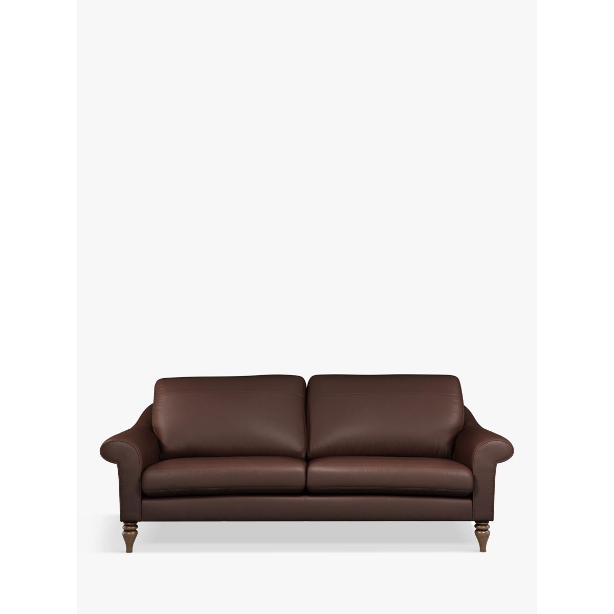 John Lewis & Partners Camber Grand 4 Seater Leather Sofa, Dark Leg – image 4