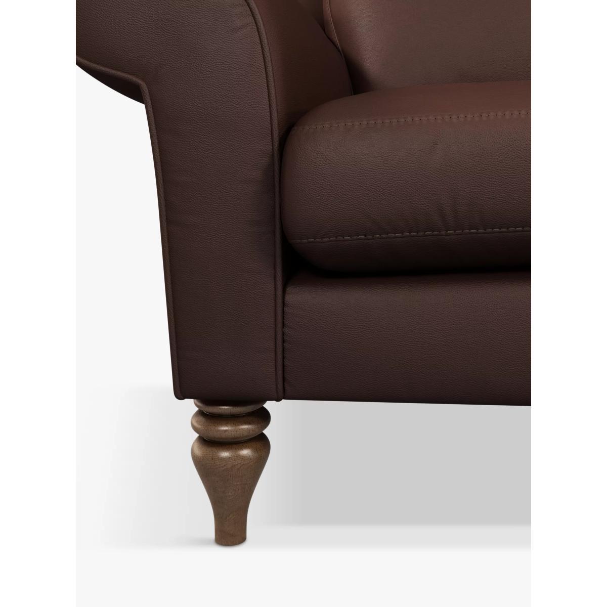 John Lewis & Partners Camber Grand 4 Seater Leather Sofa, Dark Leg – image 6