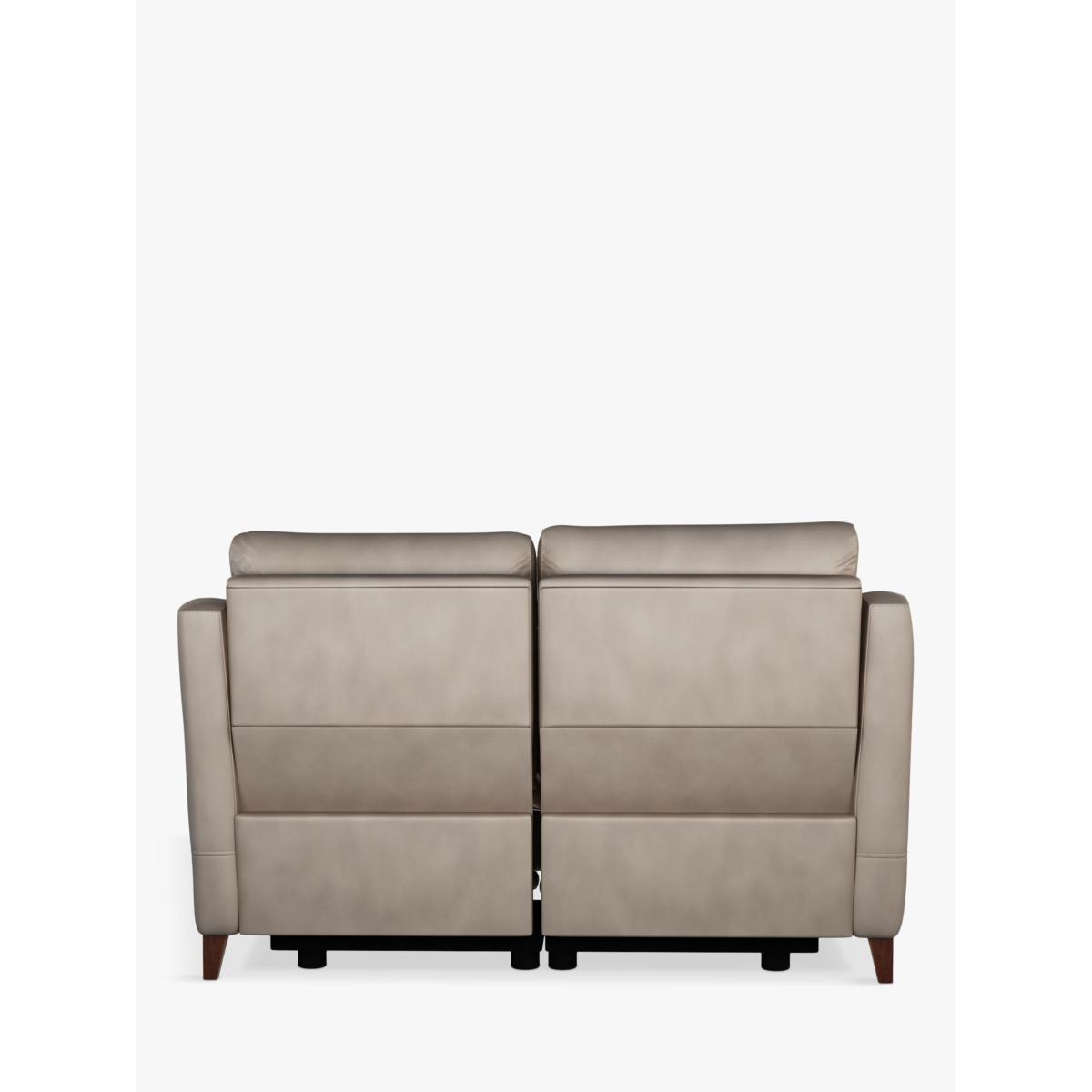 John Lewis & Partners Elevate Medium 2 Seater Power Recliner Leather Sofa, Dark Leg – image 5