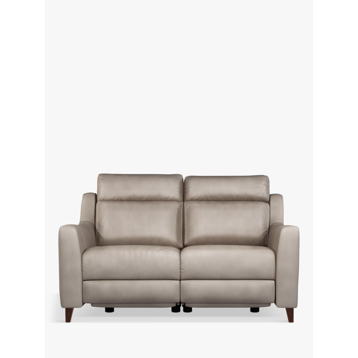 John Lewis & Partners Elevate Medium 2 Seater Power Recliner Leather Sofa, Dark Leg – image 6