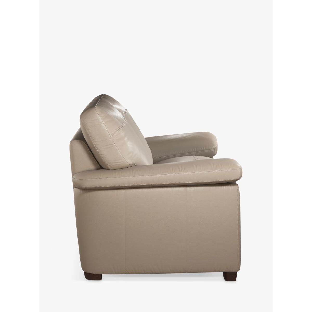 John Lewis & Partners Camden Medium 2 Seater Leather Sofa, Dark Leg – image 2